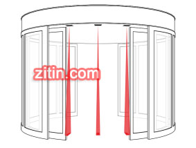 BEA automatic door anti-pinch sensor